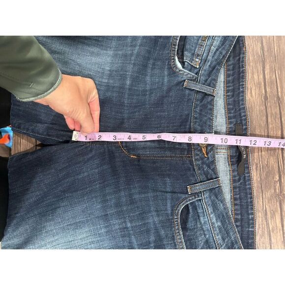 Joe’s Jeans The Visionaire Stephanie Blue Flare Jeans Soze W 32 Y2K frayed hippi - Picture 12 of 13